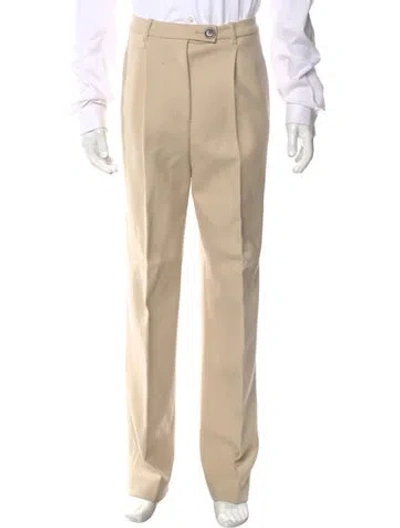 Pre-owned Peter Do Virgin Wool Pants In Neutral