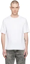 Peter Do White Regular Creased T-shirt In White