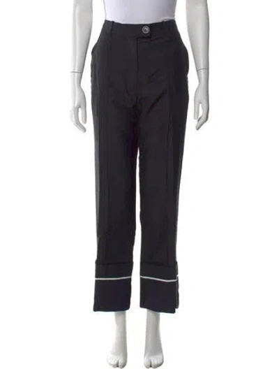 Pre-owned Peter Do Wide Leg Pants In Black