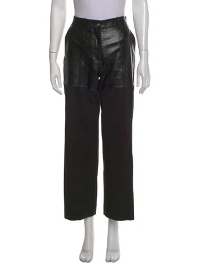 Pre-owned Peter Do Wide Leg Pants In Black