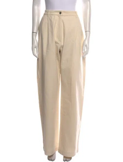 Pre-owned Peter Do Wide Leg Pants In Neutrals