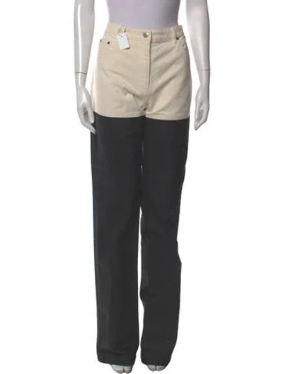 Pre-owned Peter Do Wide Leg Pants W/ Tags In Gray