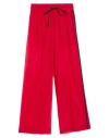 Peter Do Woman Pants Red Size M Silk, Elastane In Red