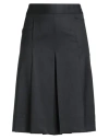 Peter Do Woman Shorts & Bermuda Shorts Black Size M Virgin Wool, Elastane