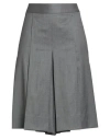 Peter Do Woman Shorts & Bermuda Shorts Grey Size M Virgin Wool, Elastane In Gray