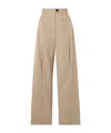 Peter Do Wool-blend Pants In Transparent