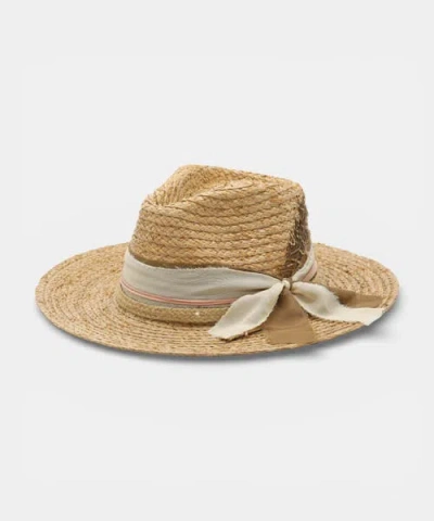 Peter Grimm Amalia Straw Hat In Tea Stain