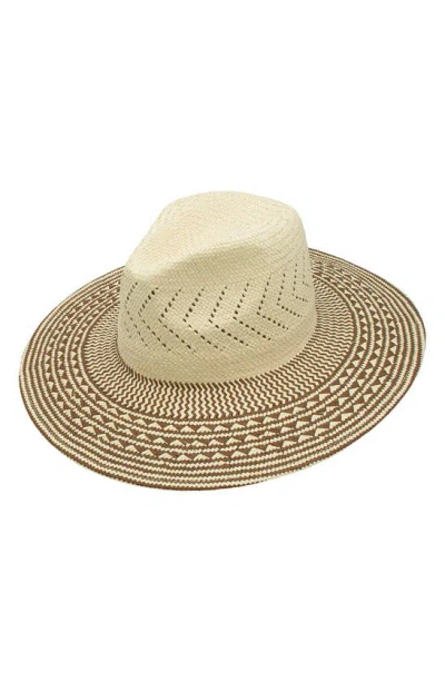 Peter Grimm Buenos Aires Panama Hat In Gold