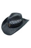Peter Grimm Cupid Cowboy Hat In Black