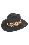 Peter Grimm Cyra Fedora Hat In Black