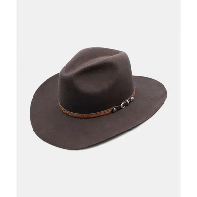 Peter Grimm Dallas Wool Felt Western In Brown