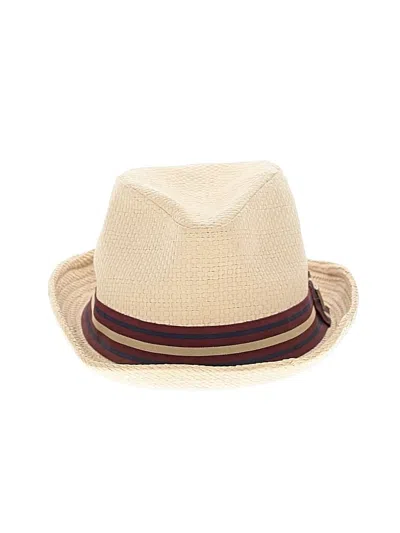 Pre-owned Peter Grimm Fedora In Tan