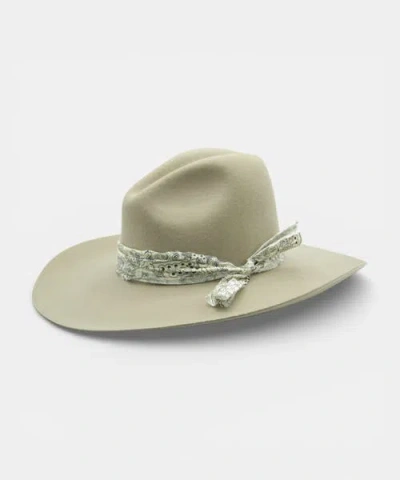 Peter Grimm Gus Wool Felt Gus Crown In Tan