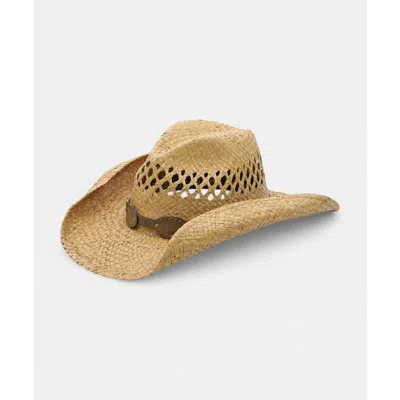 Peter Grimm Leo Straw Drifter In Natural
