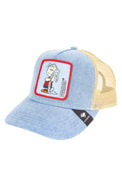 Peter Grimm Linus Trucker Hat In Denim