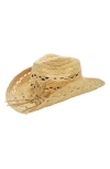 Peter Grimm Mallorie Straw Cowboy Hat In Natural