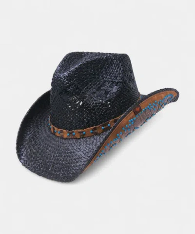 Peter Grimm Petry Straw Drifter In Tea Stain