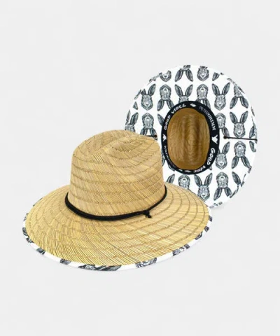 Peter Grimm Rabbit Straw Lifeguard In Natural