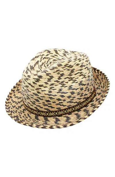 Peter Grimm Reed Palm Leaf Sun Hat In Brown