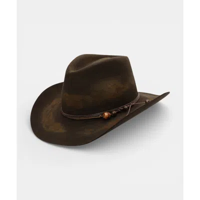 Peter Grimm Rob Wool Felt Drifter In Brown