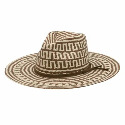 Peter Grimm Sloane Hat In Brown In Beige