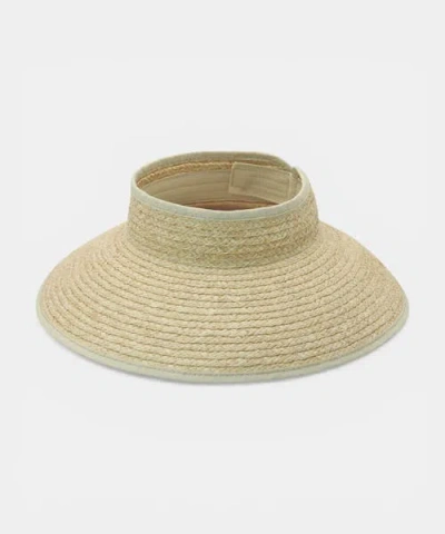 Peter Grimm Wander Paackable Visor In Natural