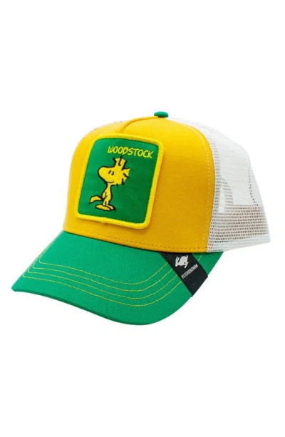 Peter Grimm Woodstock Trucker Hat In Yellow