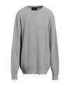 Peter Hadley Sport Man Sweater Grey Size Xxl Wool, Viscose, Nylon, Cashmere