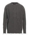 Peter Hadley Sport Man Sweater Military Green Size Xxl Wool, Viscose, Nylon, Cashmere