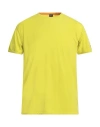 Peter Hadley Sport Man T-shirt Lime Green Size Xxl Polyamide, Elastane In Green