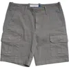 Peter Manning Cargo Shorts In Grey