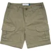 Peter Manning Cargo Shorts In Olive
