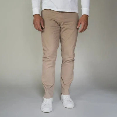 Peter Manning Italian 5-pocket Trousers In Brown