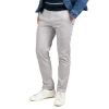 Peter Manning Lightweight Stretch Chinos Standard Fit In Gray