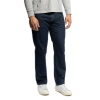 Peter Manning Pmnyc Jeans Standard Fit In Dark Indigo Wash - Short