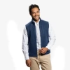 Peter Manning Polartec Fleece Vest In Animal Print