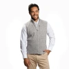 Peter Manning Polartec Fleece Vest In Gray