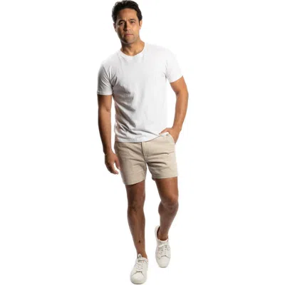 Peter Manning Stretch Chino Shorts 5 Inch In Multi