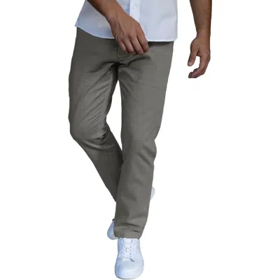 Peter Manning Stretch Chinos Standard Fit In Gray