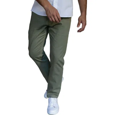 Peter Manning Stretch Chinos Standard Fit In Green