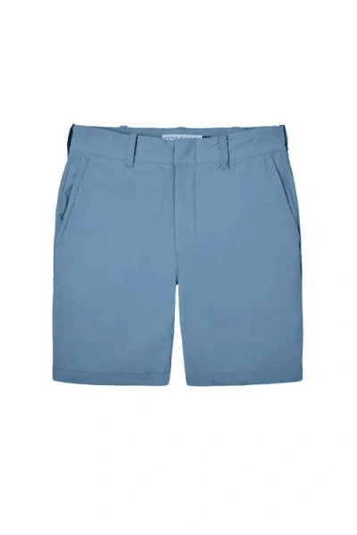 Peter Manning Tech Shorts In Blue