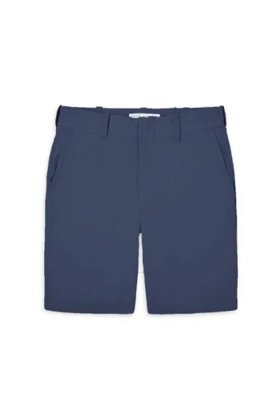 Peter Manning Tech Shorts In Blue