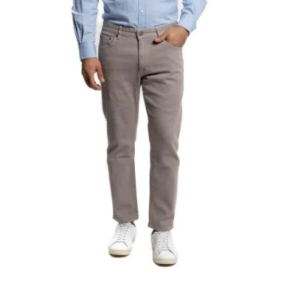 Peter Manning Travel Jeans Standard Fit In Gray