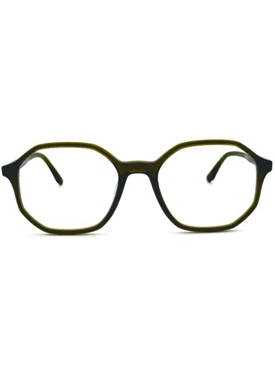 Peter & May Walk Georgia Saguaro Hexagon-frame Glasses In Black