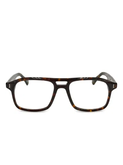 Peter & May Walk Oversize-frame Glasses In Brown