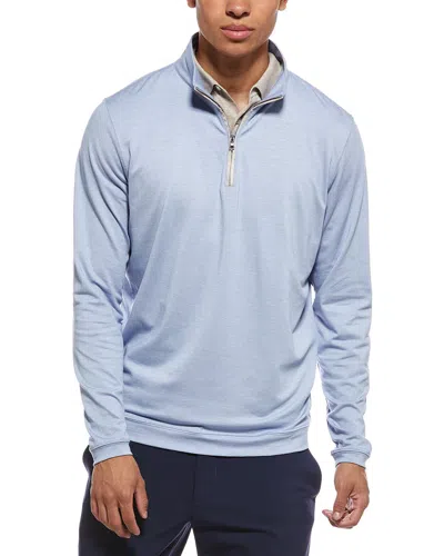 Peter Millar 1/4-zip Pullover In Blue