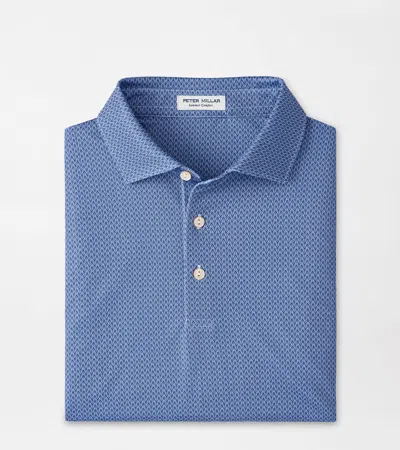 Peter Millar Abbott Performance Jersey Polo In White