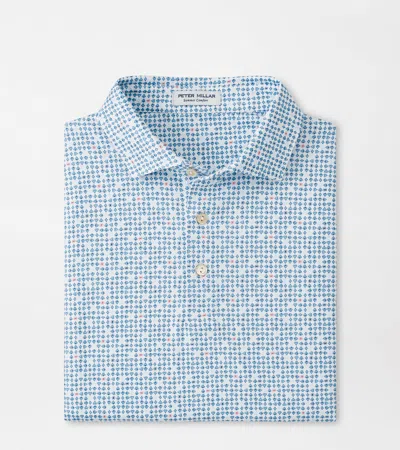 Peter Millar Ace Of Spades Performance Jersey Polo In White