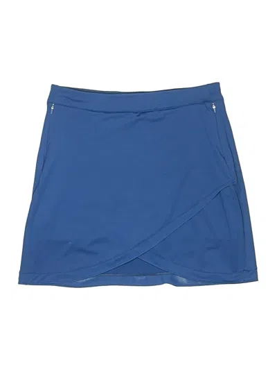 Pre-owned Peter Millar Active Skort In Blue