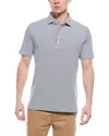 Peter Millar Alto Performance Jersey Polo Shirt In Blue